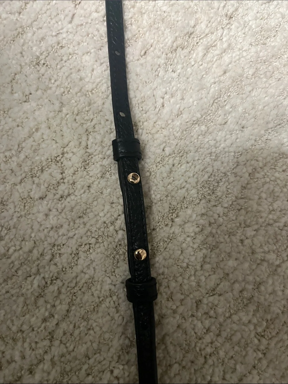Tory Burch Women's Black Leather Crossbody Bag with Gold Accent